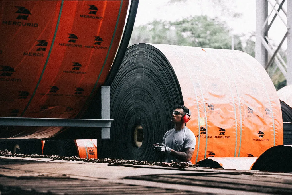 CDM Estoque de correias transportadoras para respostas rápidas